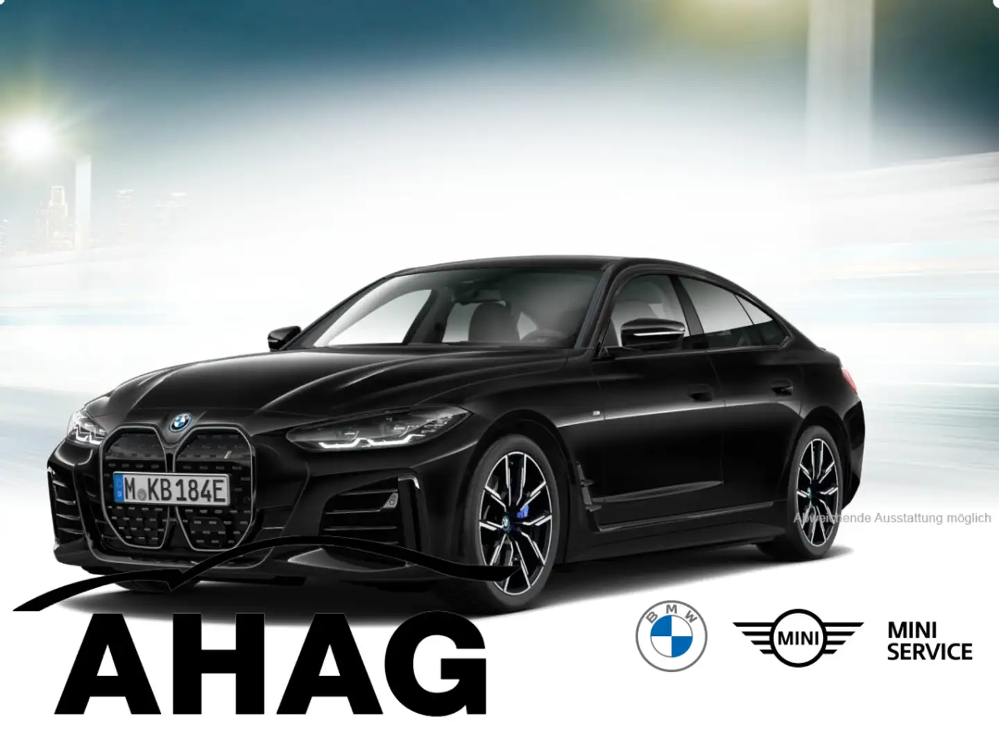 BMW i4 eDrive35 M Sportpaket Klimaaut. Memory vorn Noir - 2