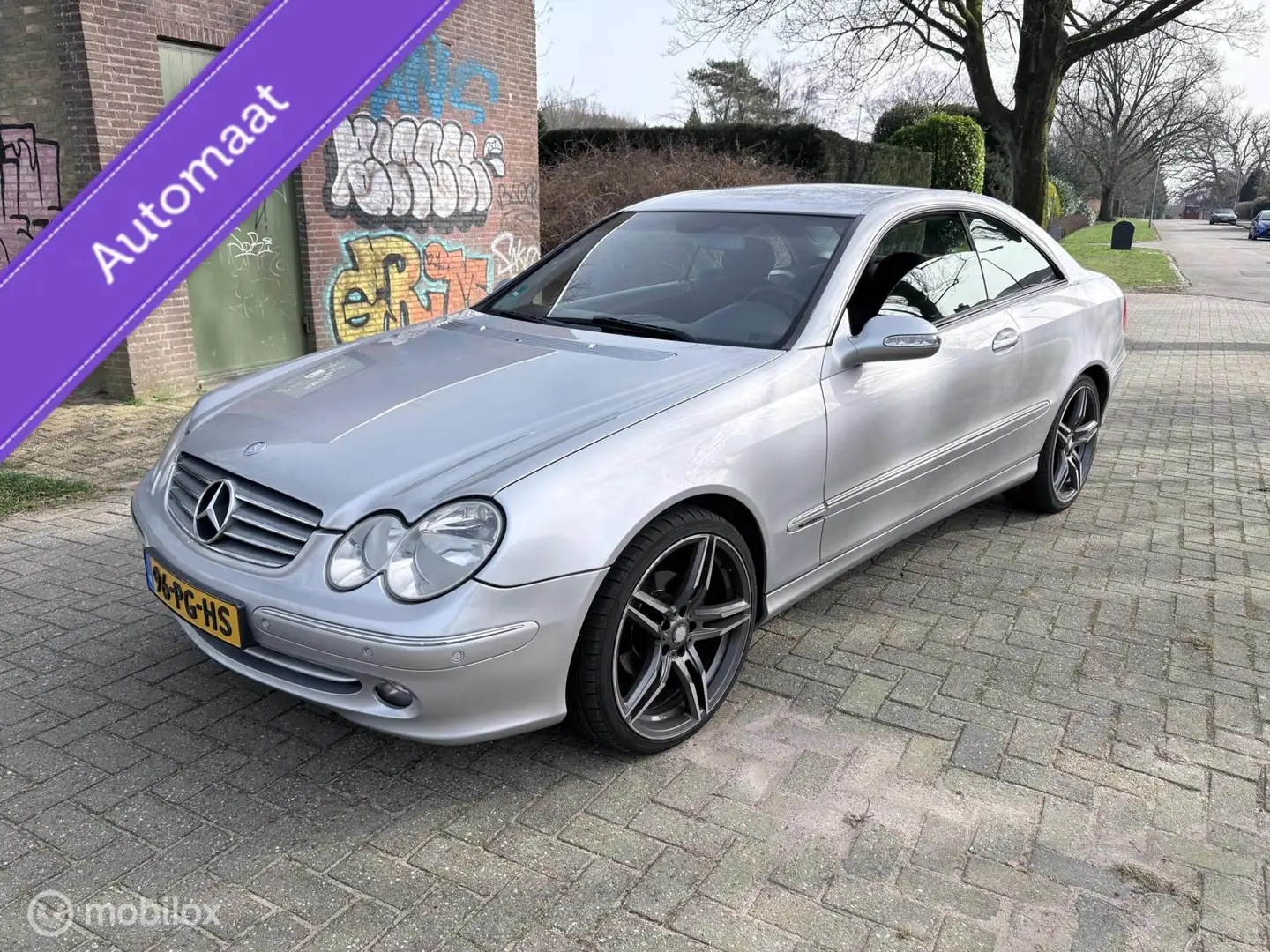 Mercedes-Benz CLK 200 Coupé K. Elegance | AUTOMAAT | Grau - 1