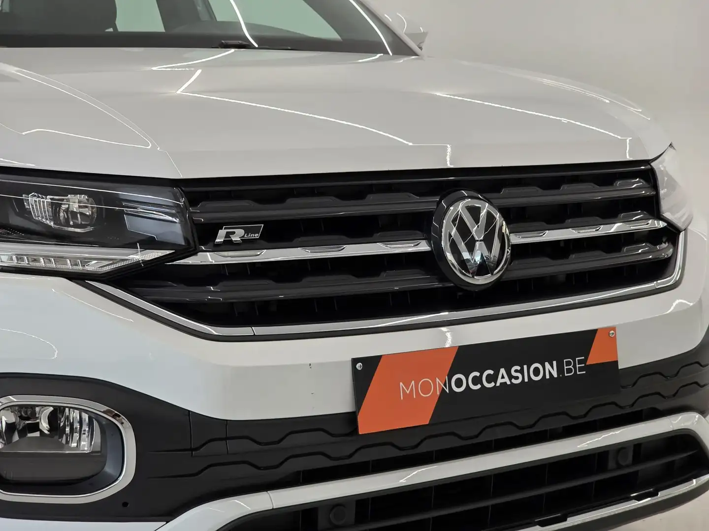 Volkswagen T-Cross 1.0TSI 115CH **R-LINE**GPS Carplay Camera Clim LED Blanc - 2