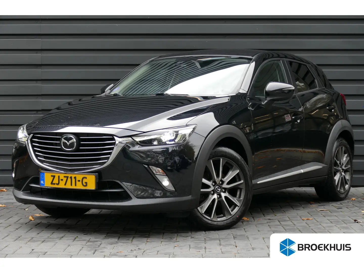 Mazda CX-3 2.0 SKYACTIV-G 120PK GT-M / NAVI / LEDER / CLIMA / Noir - 1