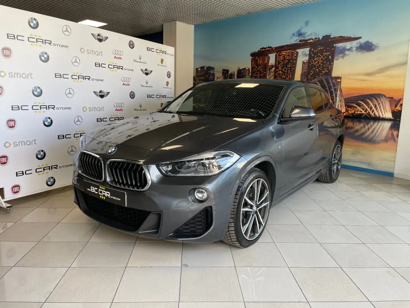 BMW X2 xDrive20d 190cv Aut. Msport Gris - 1