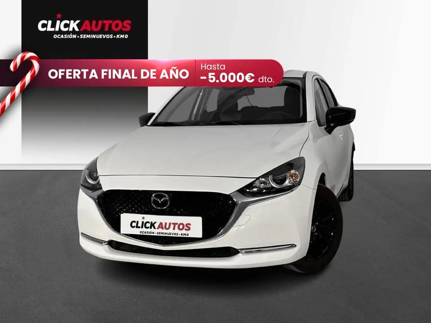 Mazda 2 1.5 e-Skyactiv G 90CV MHEV MT Homura Weiß - 1