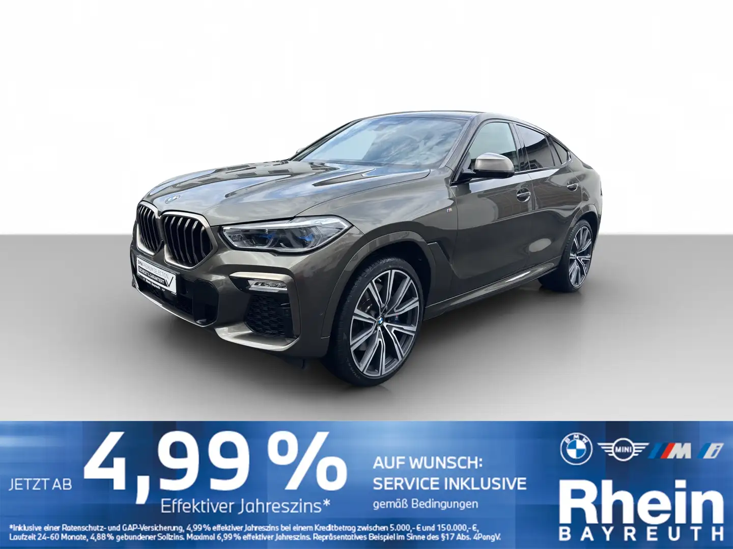 BMW X6 M 50i Navi Laser HUD Hifi HK ACC Park+ Soft Cl Navi - 1
