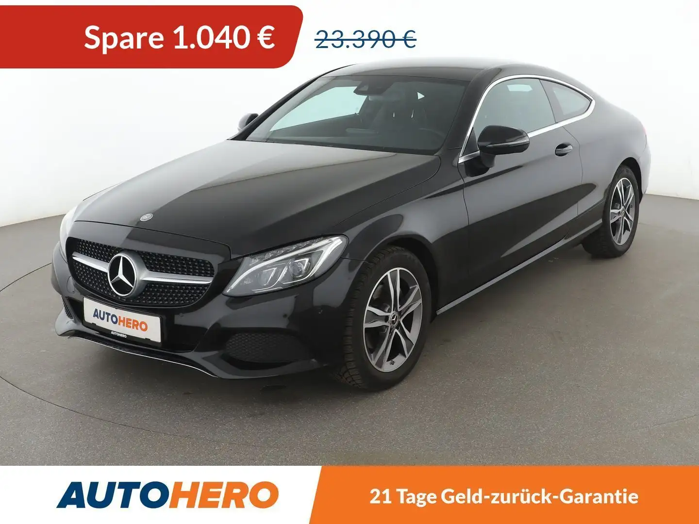 Mercedes-Benz C 180 C 180 Aut.*NAVI*LED*PDC*SHZ*KLIMA* Schwarz - 1