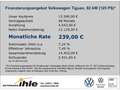 Volkswagen Tiguan Trend & Fun 1,4 TSI TEMPOMAT+NAVI+BLUETOOTH Schwarz - thumbnail 2
