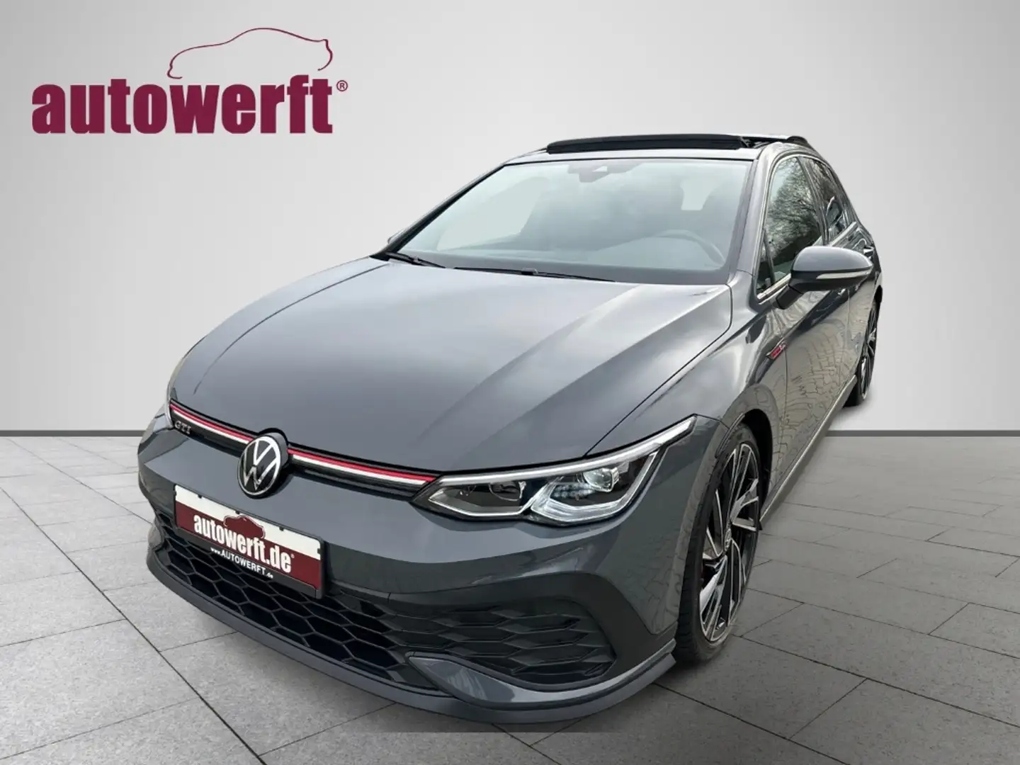 Volkswagen Golf GTI 2.0 TSI DSG CLUB PANO CAM 19Z NAVI LEDER ACC DAB Grau - 1