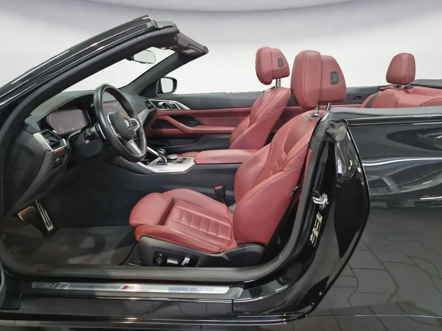 BMW 430 i Cabrio M Sport Sport Aut. Klimaaut. HIFI Na Schwarz - 2