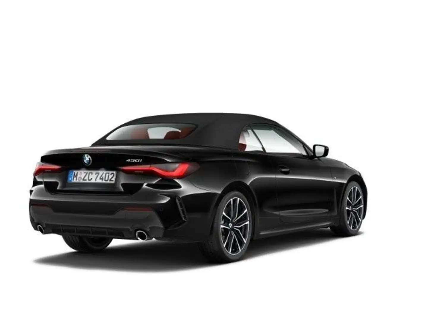 BMW 430 i Cabrio M Sport Sport Aut. Klimaaut. HIFI Schwarz - 2