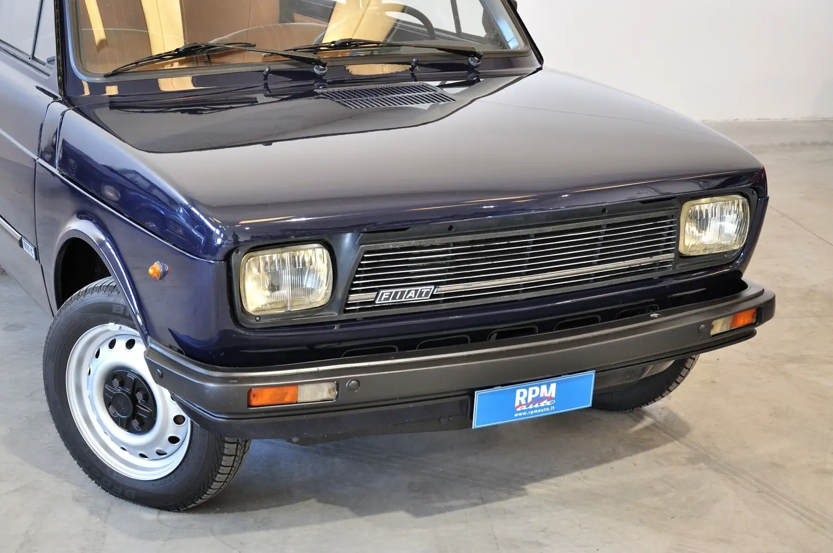 Fiat 127 900 C 3 porte Blau - 2