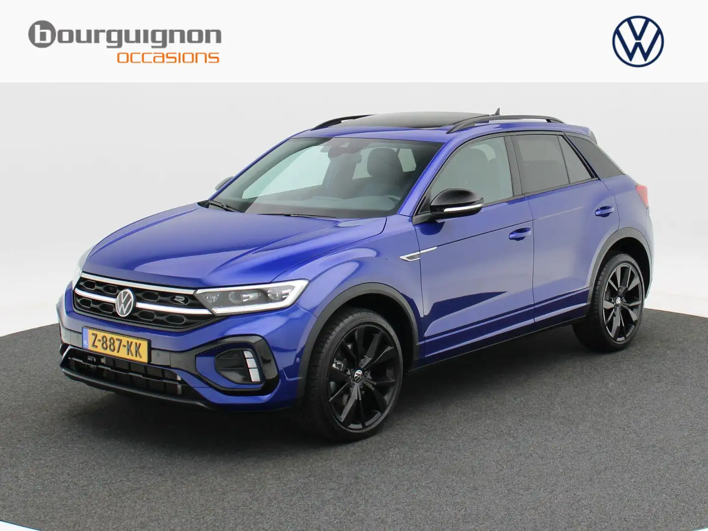 Volkswagen T-Roc 1.5 TSi 150 Pk Automaat R-Line | Adaptive Cruise | Blauw - 1