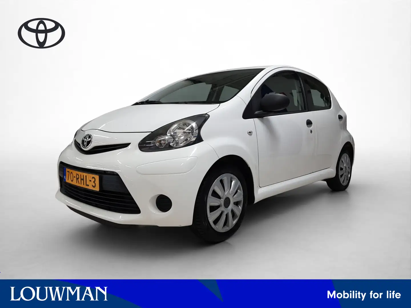 Toyota Aygo 1.0-12V Comfort Navigator | Airco | Navigatie | Blanc - 1