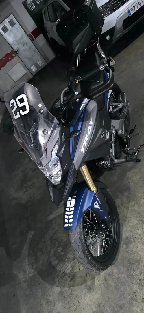 Motorhispania Tray 125 Azul - 2