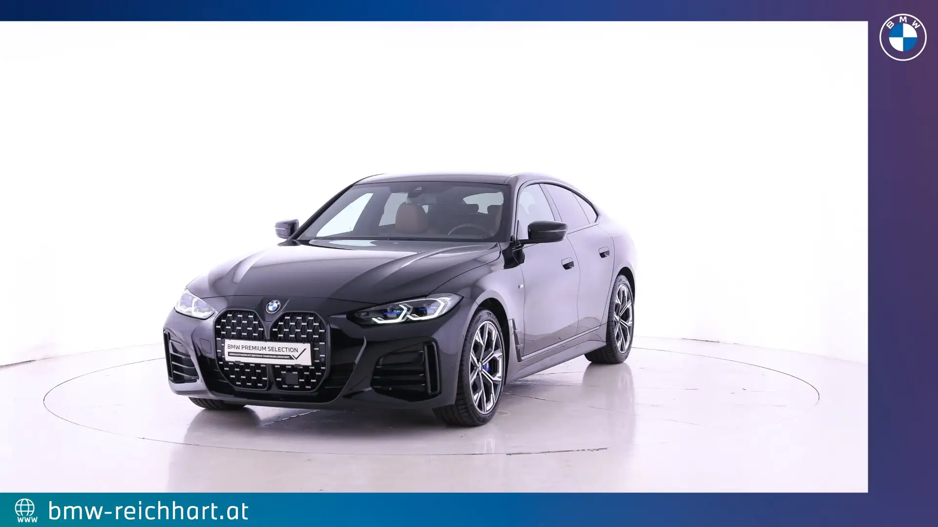 BMW 420 420i Gran Coupe Noir - 1