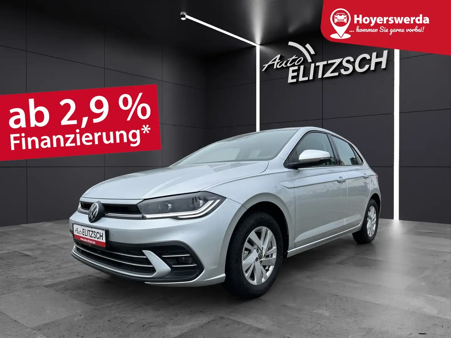 Volkswagen Polo TSI Style DSG Matrix Navi AID ACC PDC SH Silber - 1