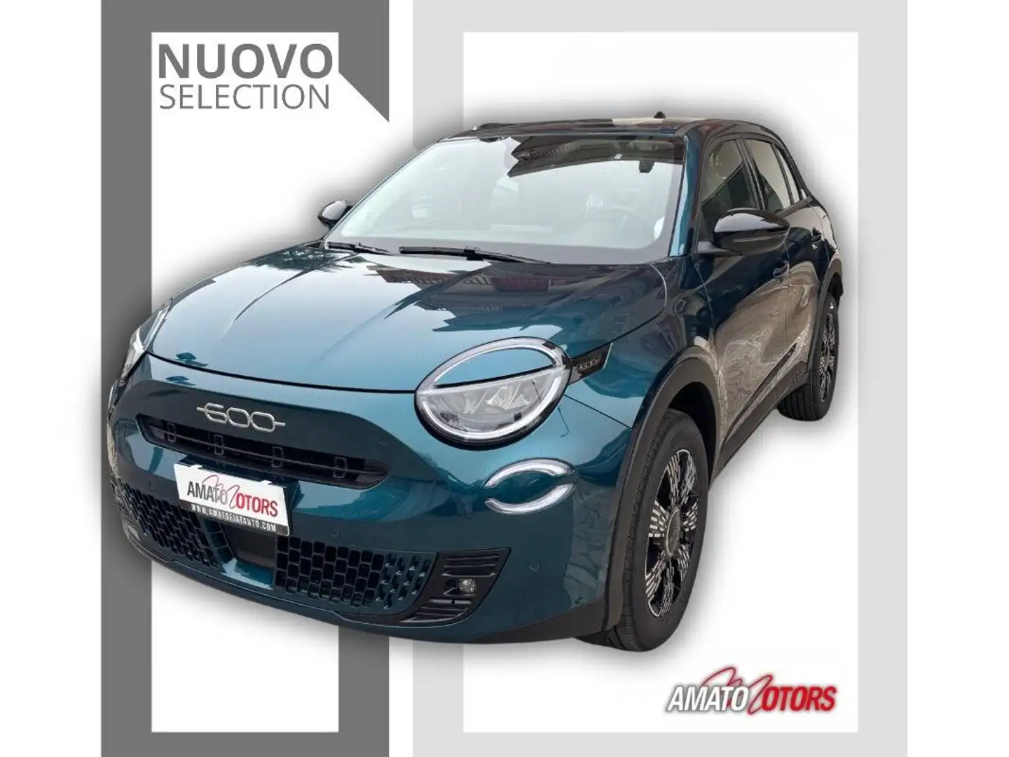 Fiat 600 1.2 hybrid Icon 110cv auto Verde - 1