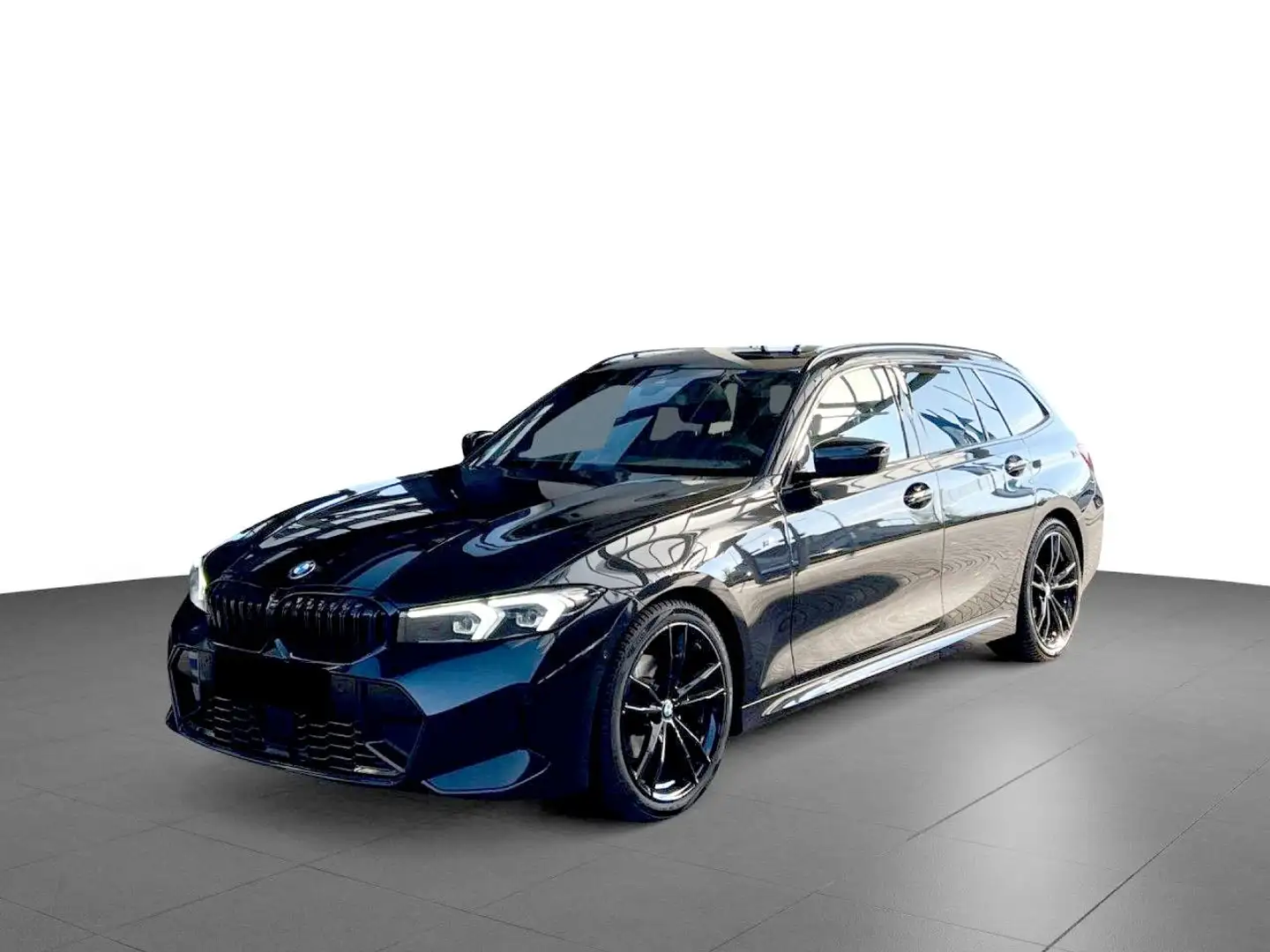 BMW 320 d Touring M Sport Schwarz - 1