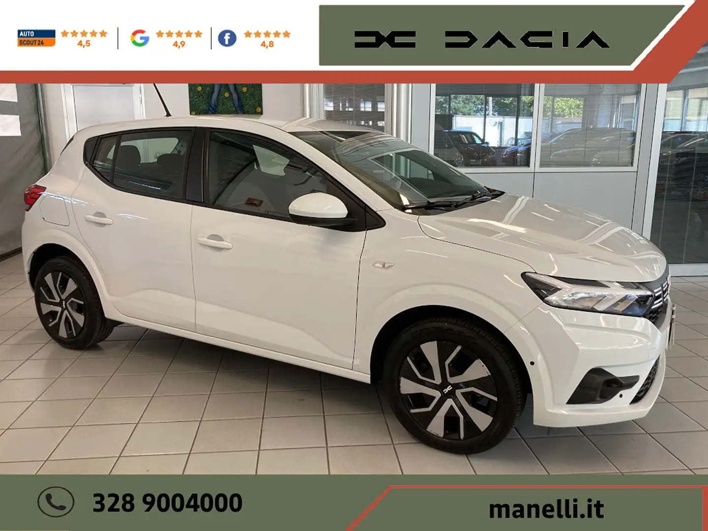 Dacia Sandero Streetway 1.0 TCe Expression CVT rif.GV191 Bianco - 1