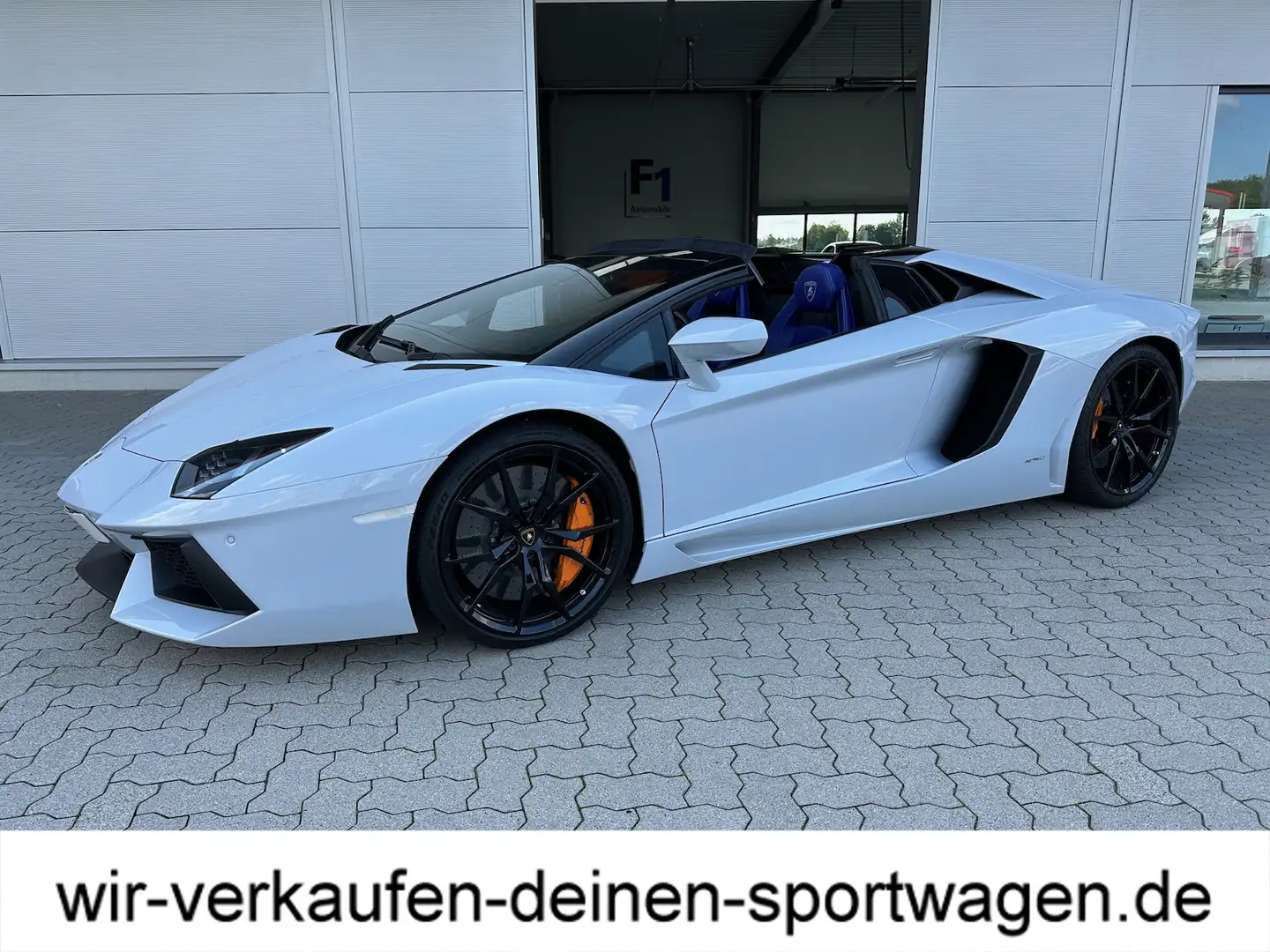 Lamborghini Aventador LP 700-4 Sonderleder Lift Kamera orig. 5000 KM DT. Blanco - 2
