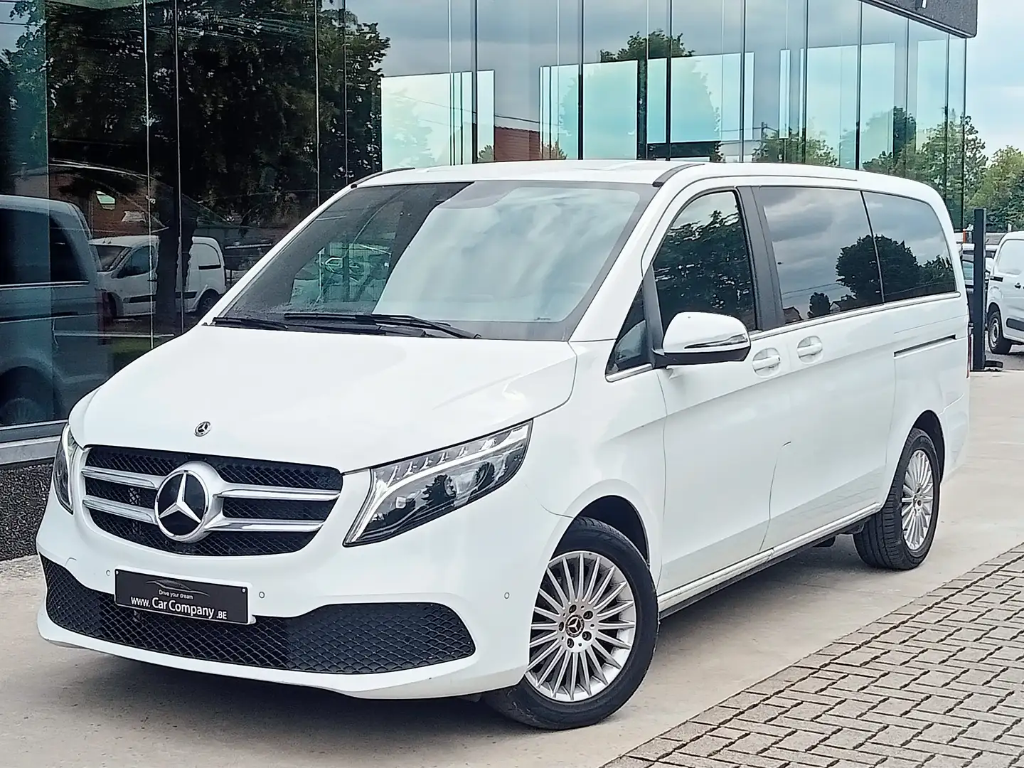Mercedes-Benz V 220 V 220 d 9G-TRONIC DOUBLE CABINE-LCIHTEVRACHT*LEDER Bianco - 2