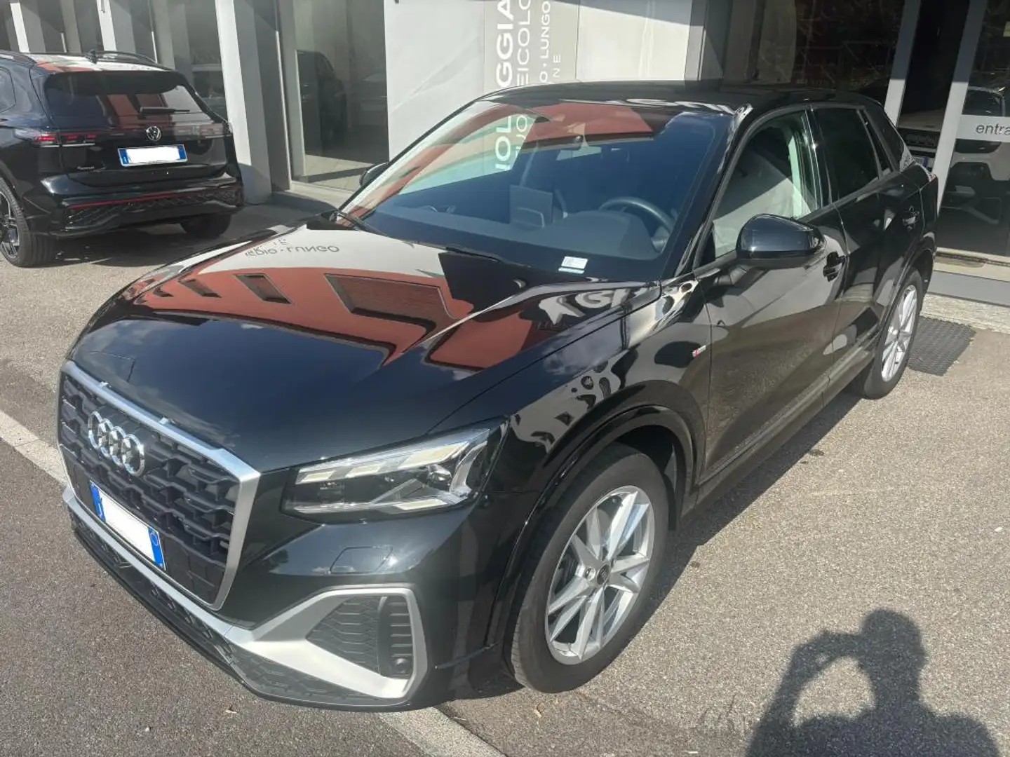 Audi Q2 35 2.0 tdi S line edition s-tronic Schwarz - 1