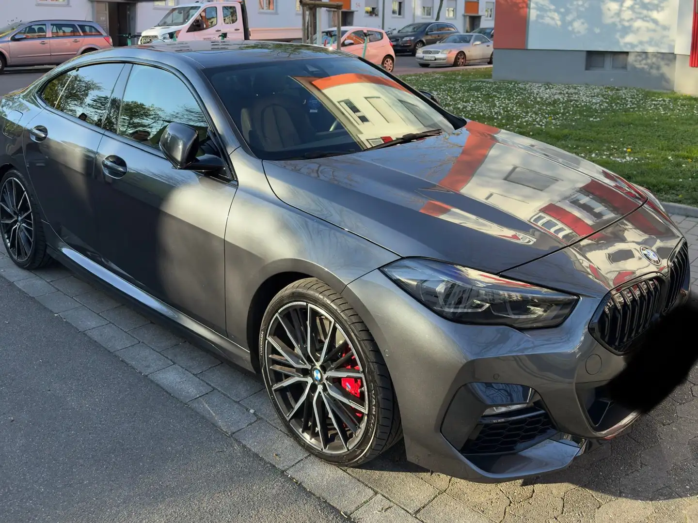 BMW 220 2er+Gran+Coupe+Diesel+220d+Gran+Coupe+Aut.+M+Sport Gris - 1