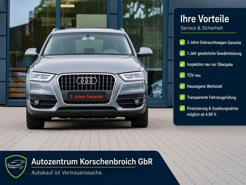 Audi Q3 2.0 TDI MIT 3 JAHREN GARANTIE !!!