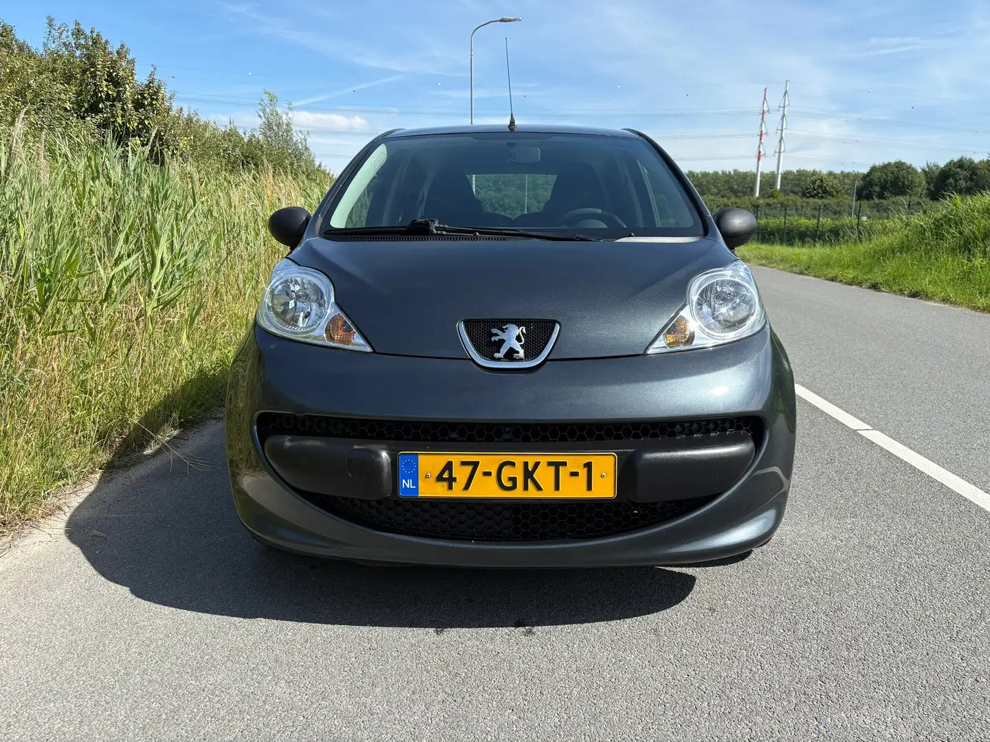Peugeot 107 1.0-12V XS is goed onderhouden en beschikt over ai Grijs - 2