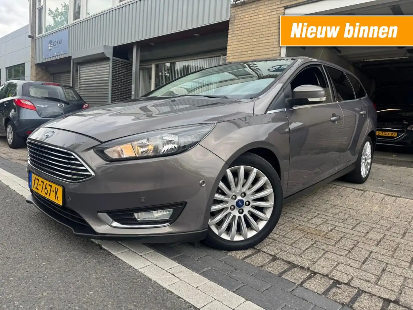 Ford Focus 2.0 TDCI Titanium Edition NAVI CLIMA CAMERA RIJDT Grijs - 1