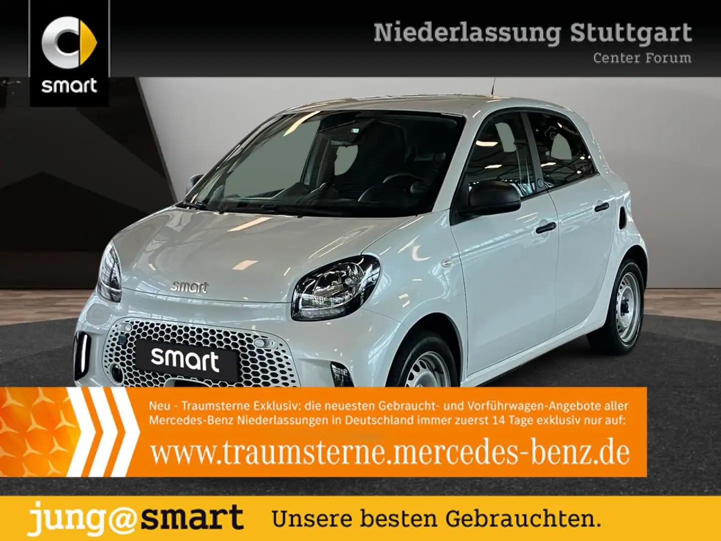 smart forFour EQ 60kWed cool&Audio SHZ Dig Radio Tempom Weiß - 1