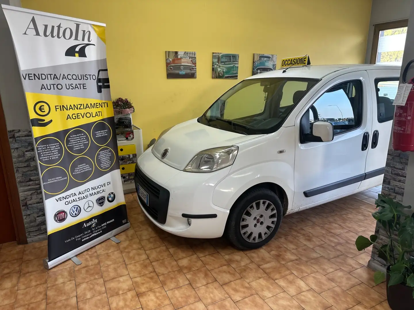 Fiat Qubo QUBO 1.3 MJT 75 CV Active Weiß - 1