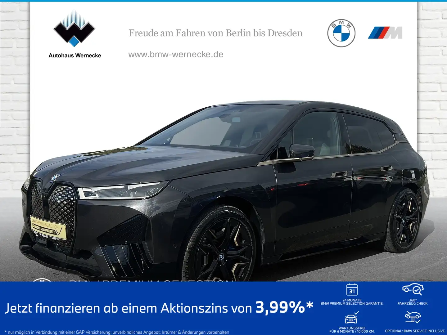 BMW iX xDrive40 Sportpaket HK HiFi DAB Aktivlenkung Серый - 1