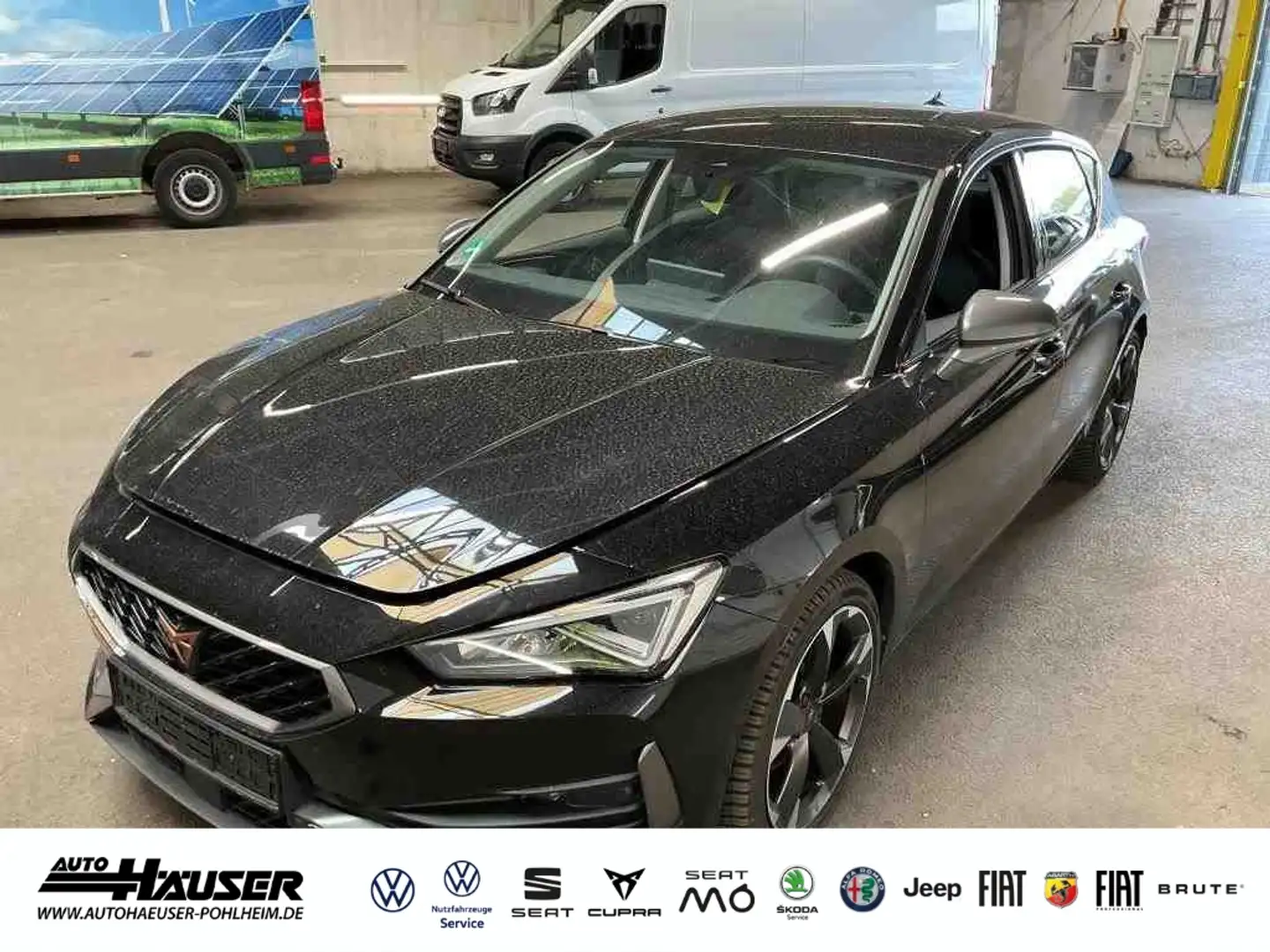 CUPRA Leon 1.5 eTSI DSG NAVI KAMERA PARK ACC LED FULL-LINK SI Schwarz - 1