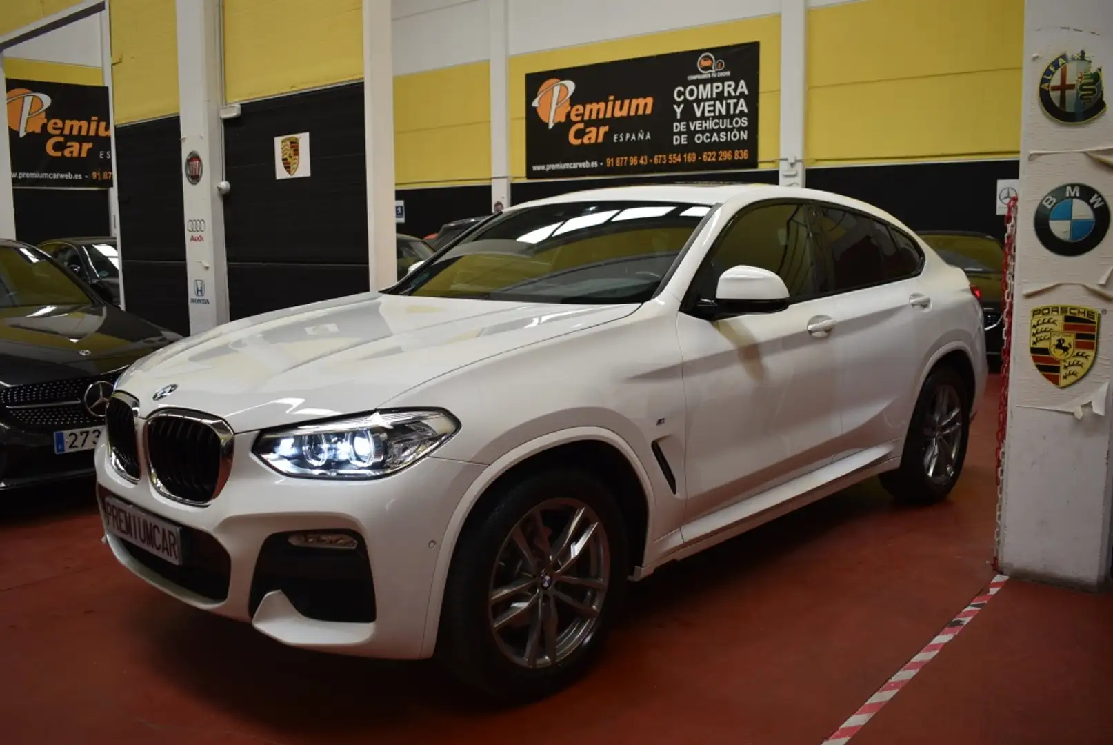 BMW X4 xDrive 20dA Blanc - 1