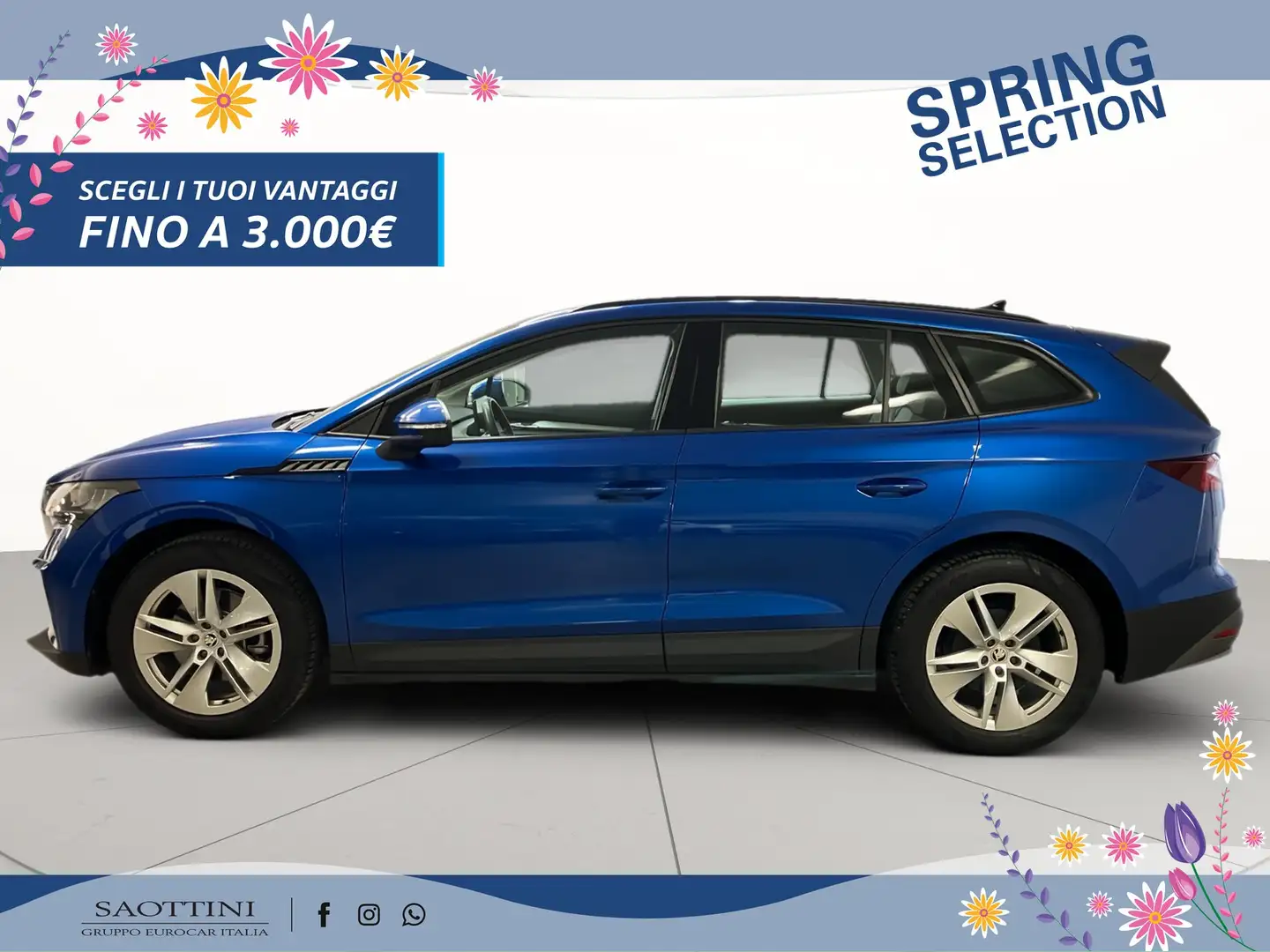 Skoda Enyaq IV 60 Executive Blu/Azzurro - 2