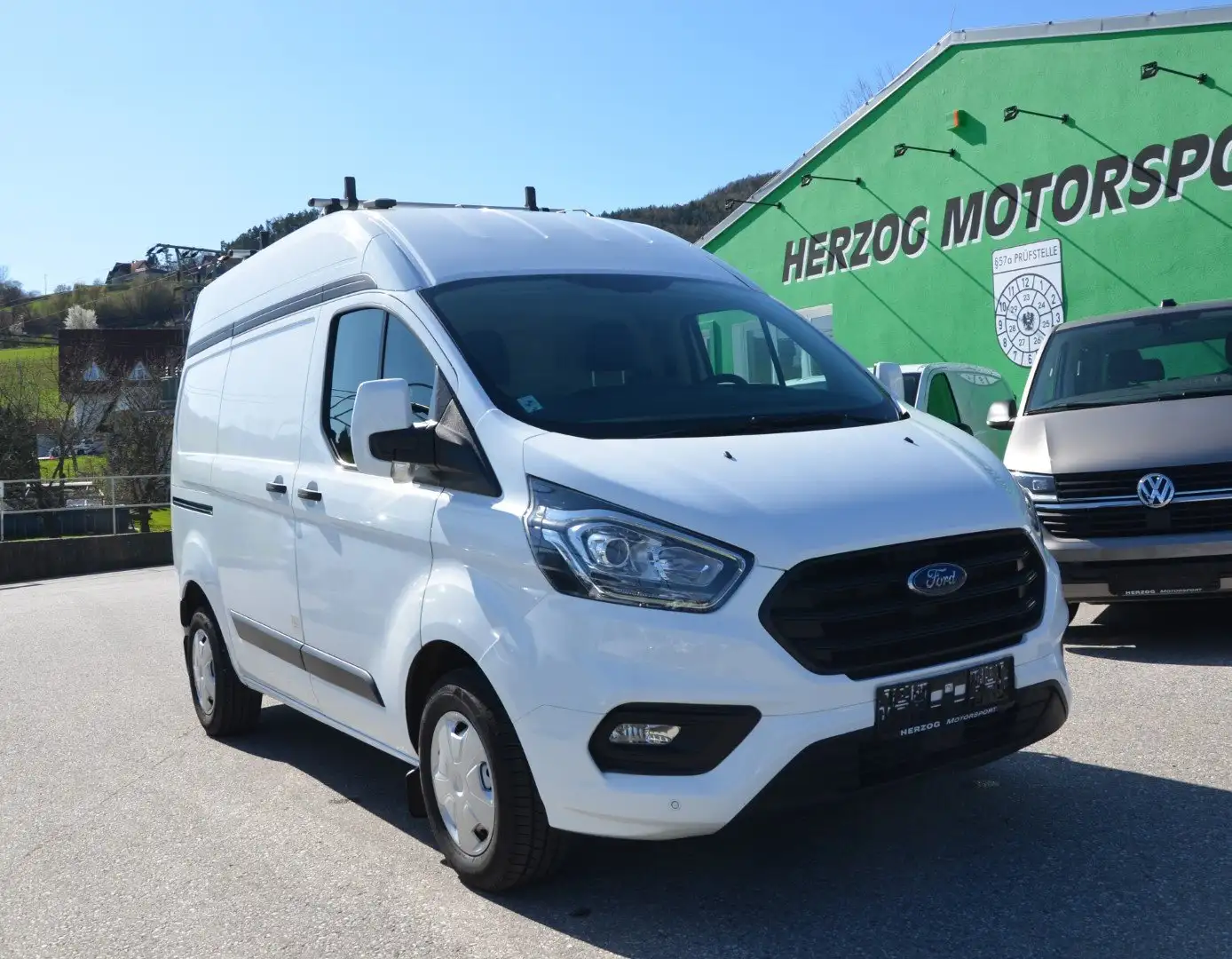Ford Transit Custom Transit Custom Kasten 2,0TDCi L1H2 2xS-T TEMP 1.Be Blanc - 2