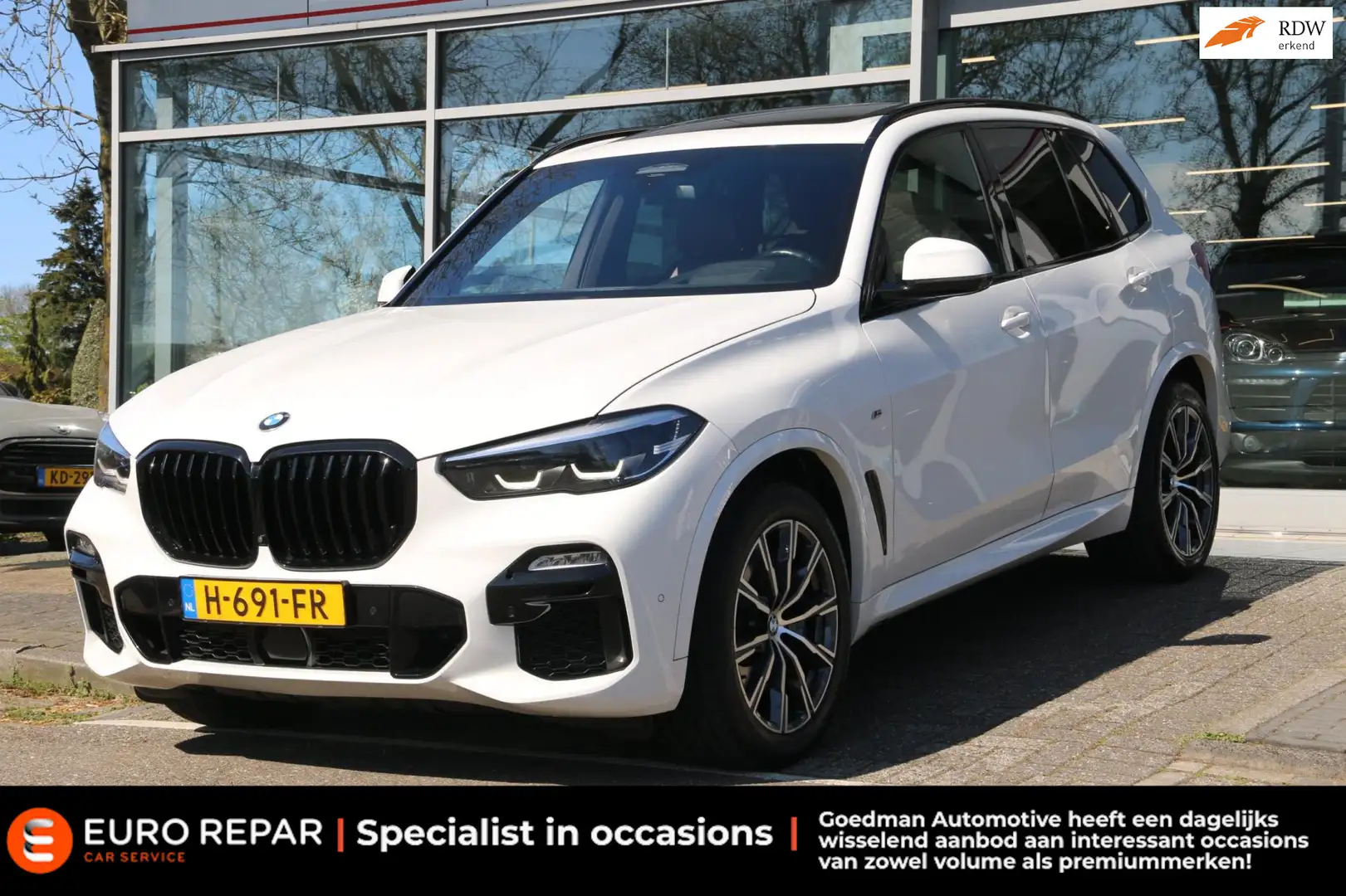 BMW X5 XDrive40i High Executive NIEUW MODEL PANO-DAK! Wit - 1