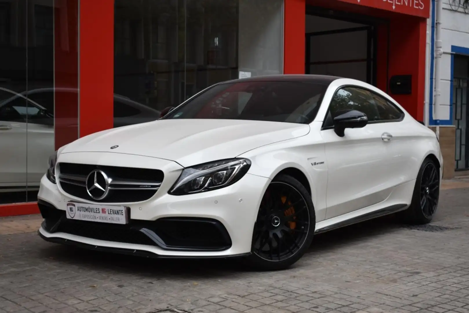 Mercedes-Benz C 63 AMG Coupé S 7G Plus Blanco - 1