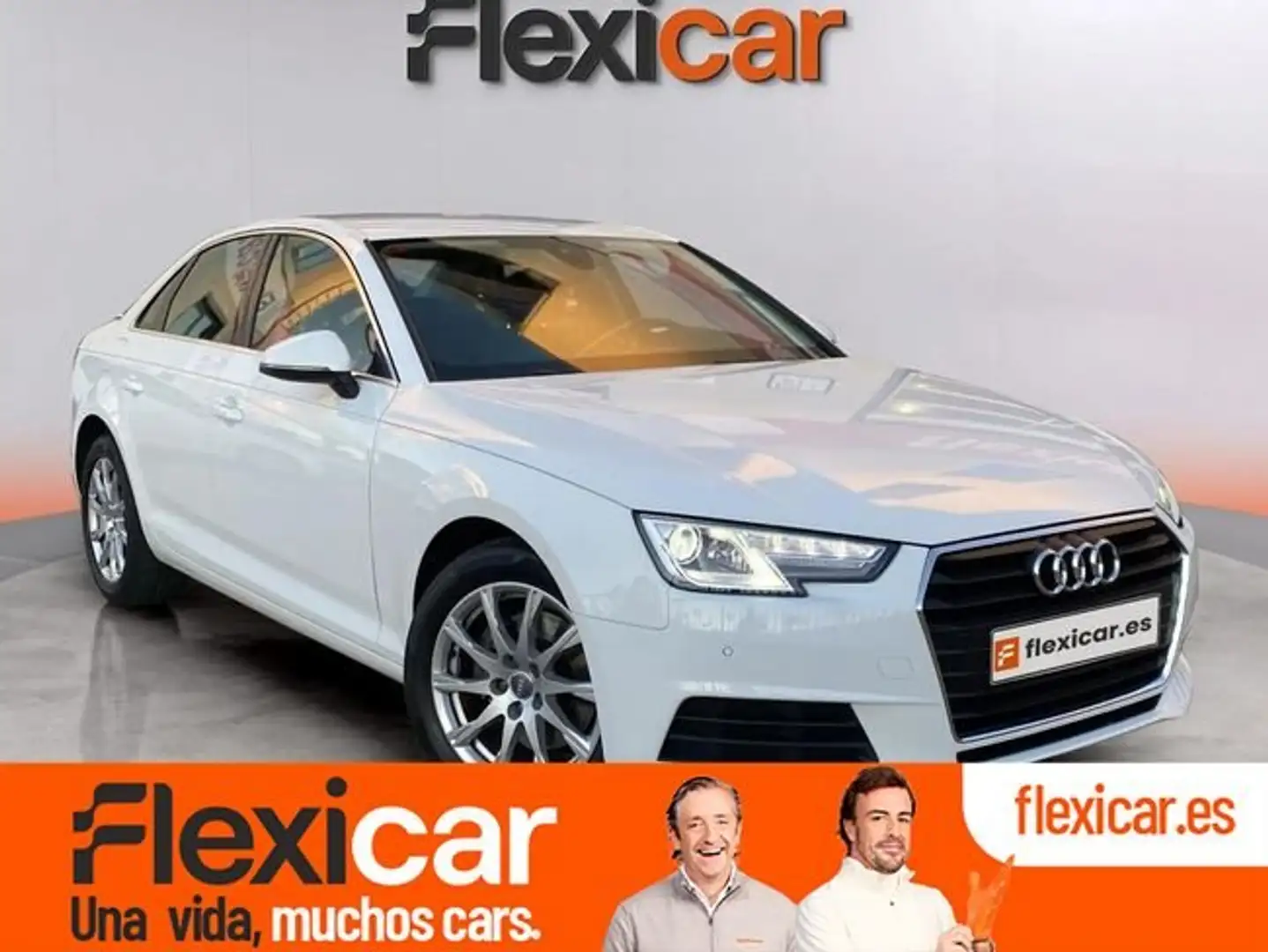 Audi A4 2.0TDI 90kW Blanc - 1