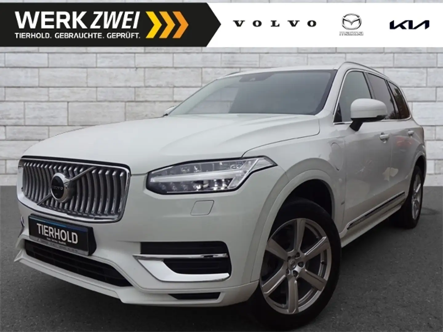 Volvo XC90 T8 Inscription Plug-In AWD AHK ACC 7Sitze Weiß - 1