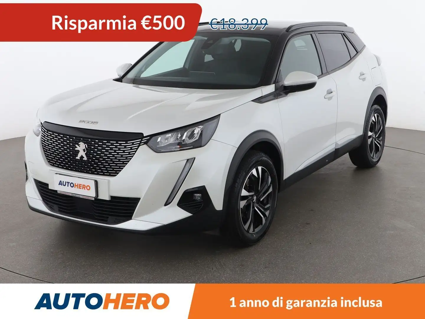 Peugeot 2008 1.5 Blue-HDi Allure 130 CV EAT8 Weiß - 1