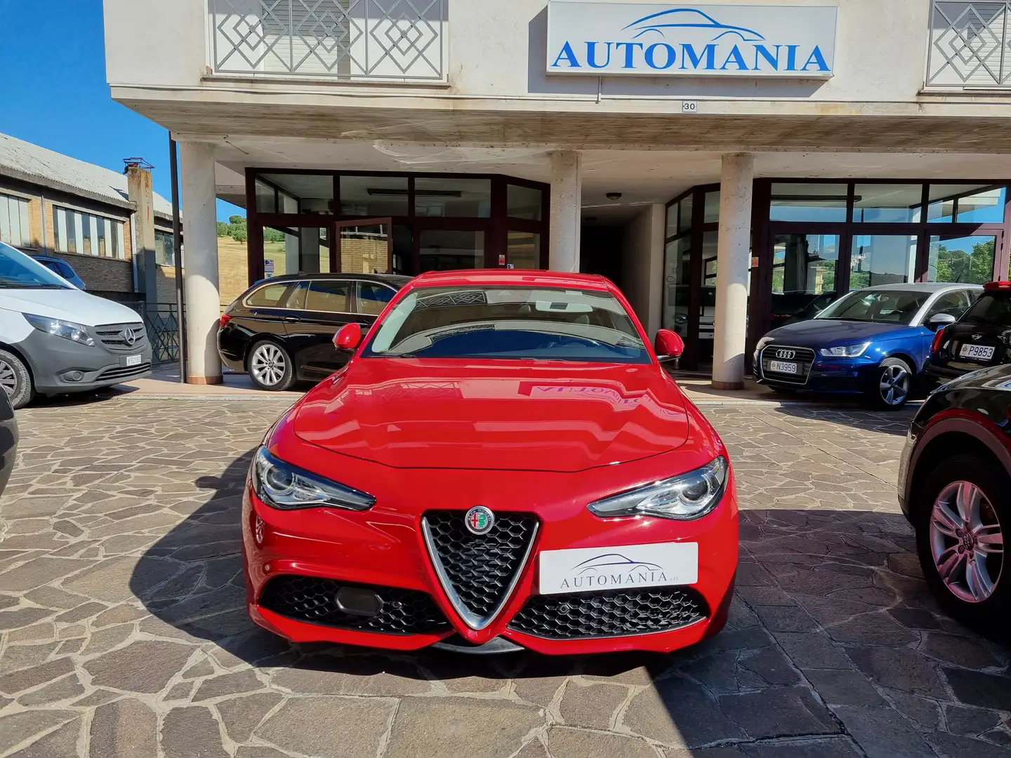Alfa Romeo Giulia 2.0 t Veloce Q4 280cv awd auto Rosso - 2