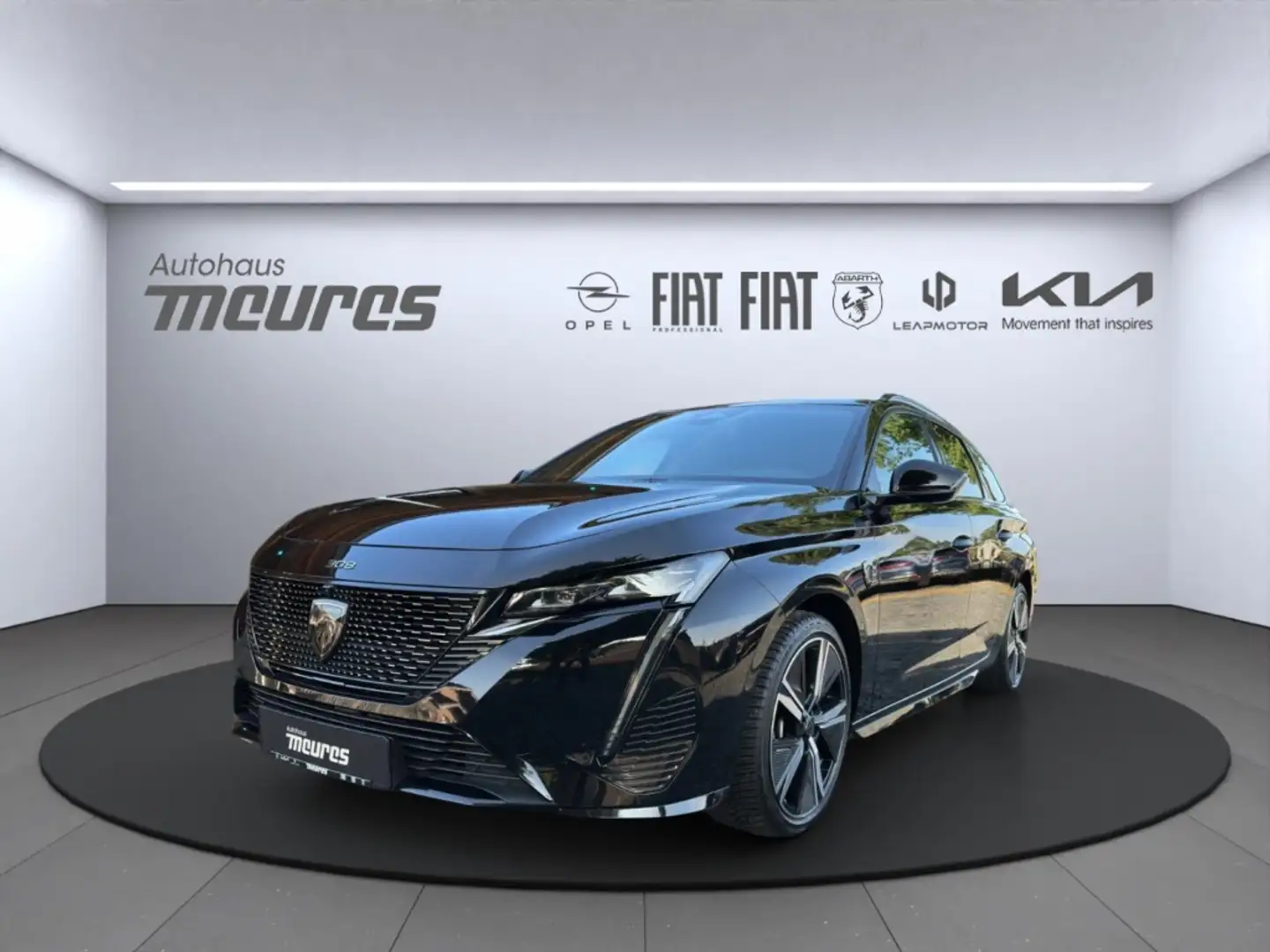 Peugeot 308 1.2 PureTech SW GT EAT8 El. Heckklappe Navi Klimaa Black - 1