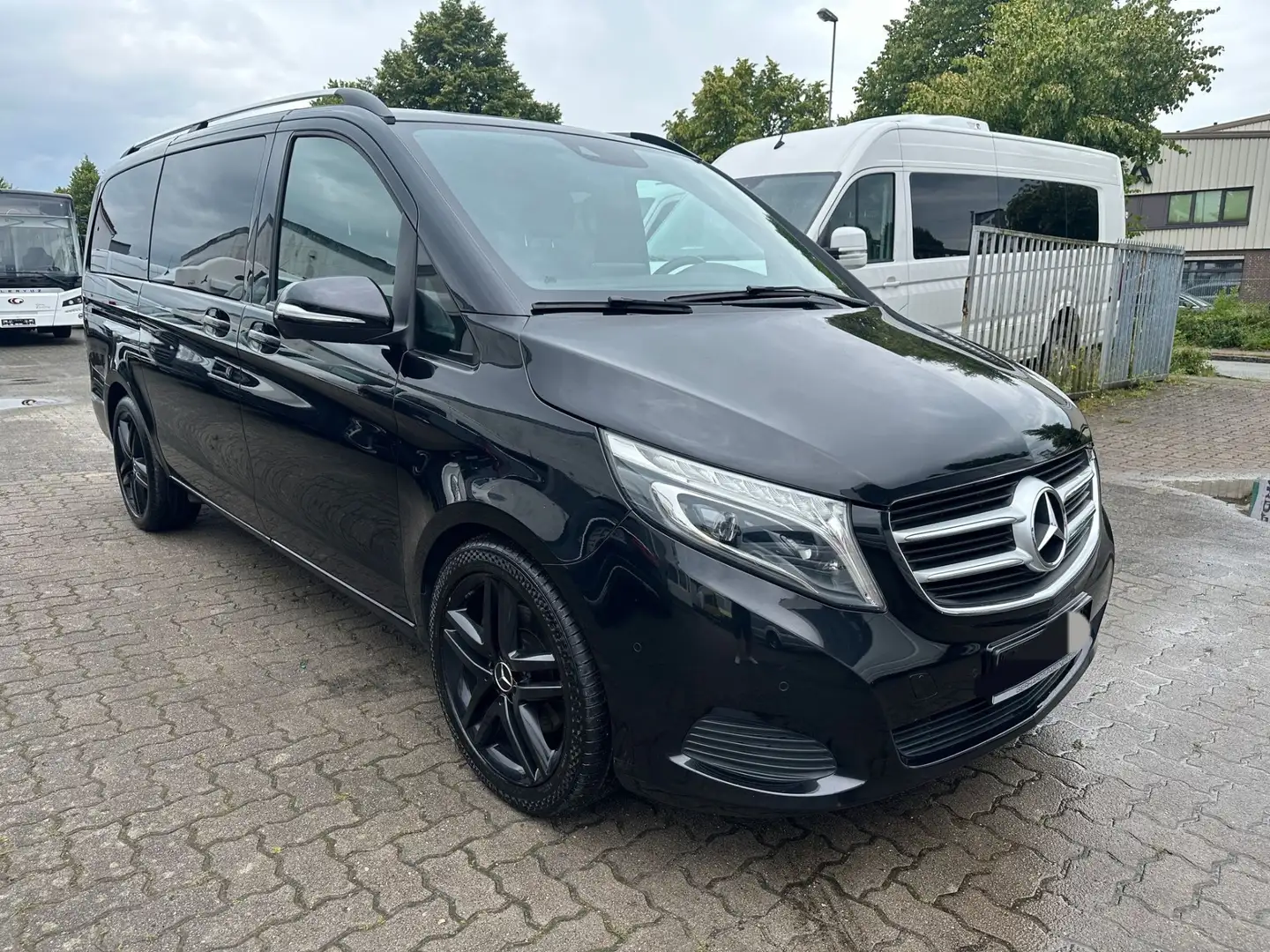 Mercedes-Benz V 250 d/LUXURY/8 POSTI TOTALE BLACK/TAGLIANDI MB ! Nero - 1