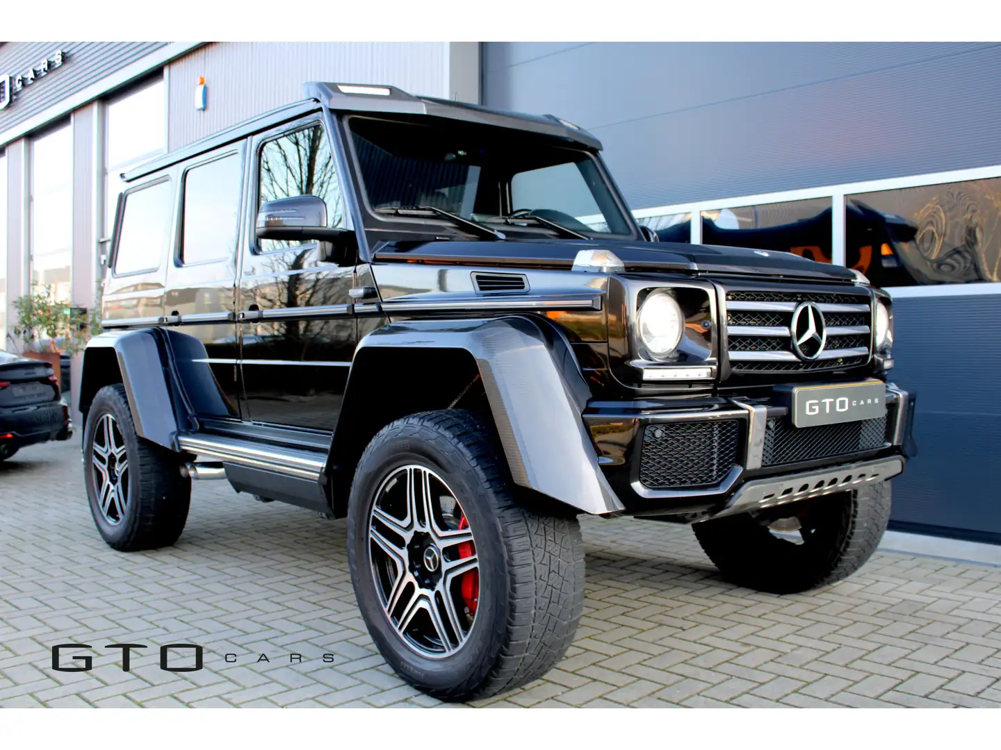 Mercedes-Benz G 500 4x4² Pano/Brabus Uitlaat/Custom Audio/Carbon Zwart - 2