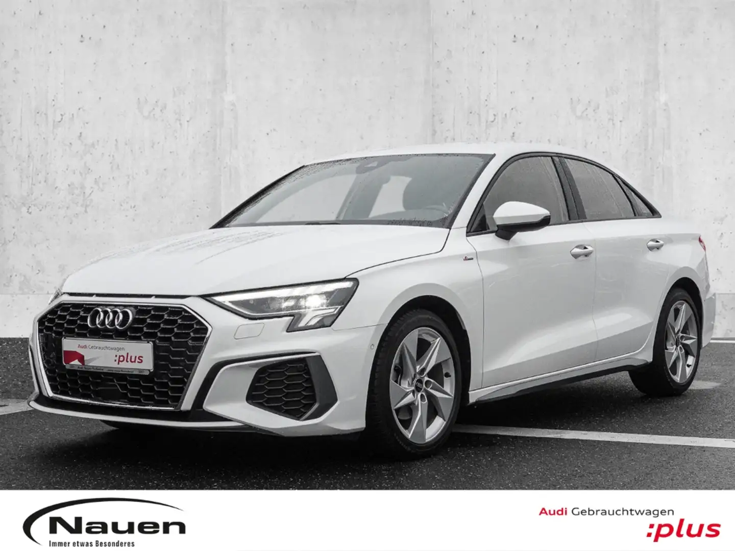 Audi A3 Limousine 30 TFSI S-line *ACC*LED*KAMERA*SHZ* Weiß - 1