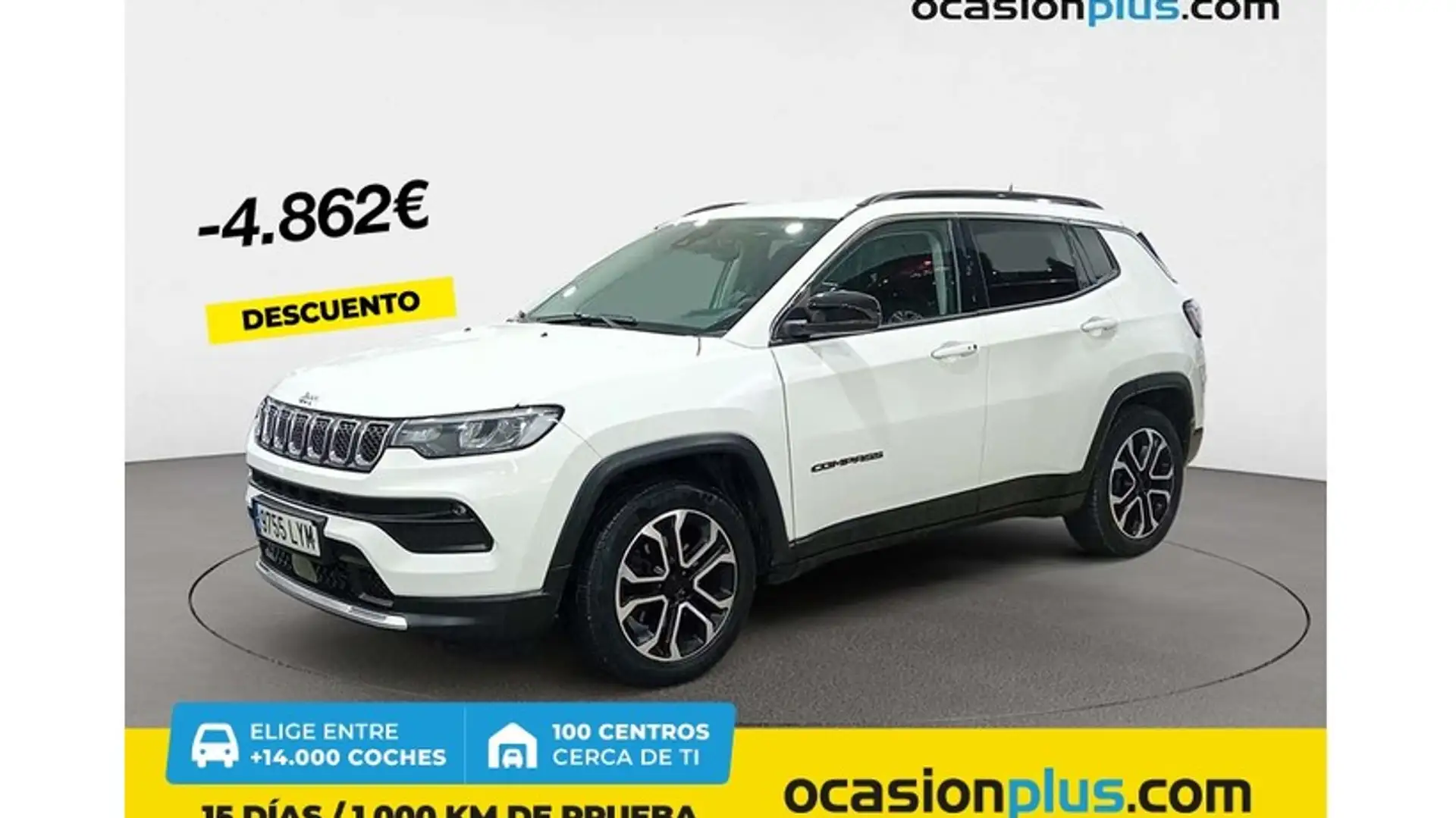 Jeep Compass 1.3 Gse T4 Limited 4x2 130 Blanco - 1