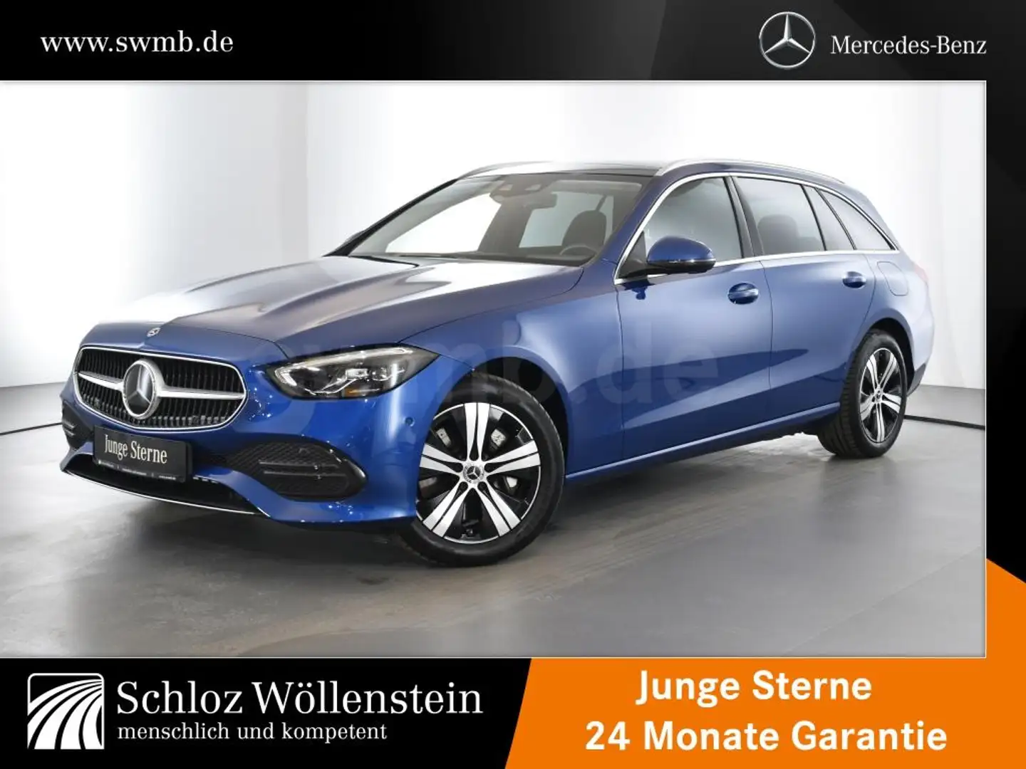 Mercedes-Benz C 300 de 4M T Avantgarde/LED/Fahrass+/Pano-D/HuD Blau - 1