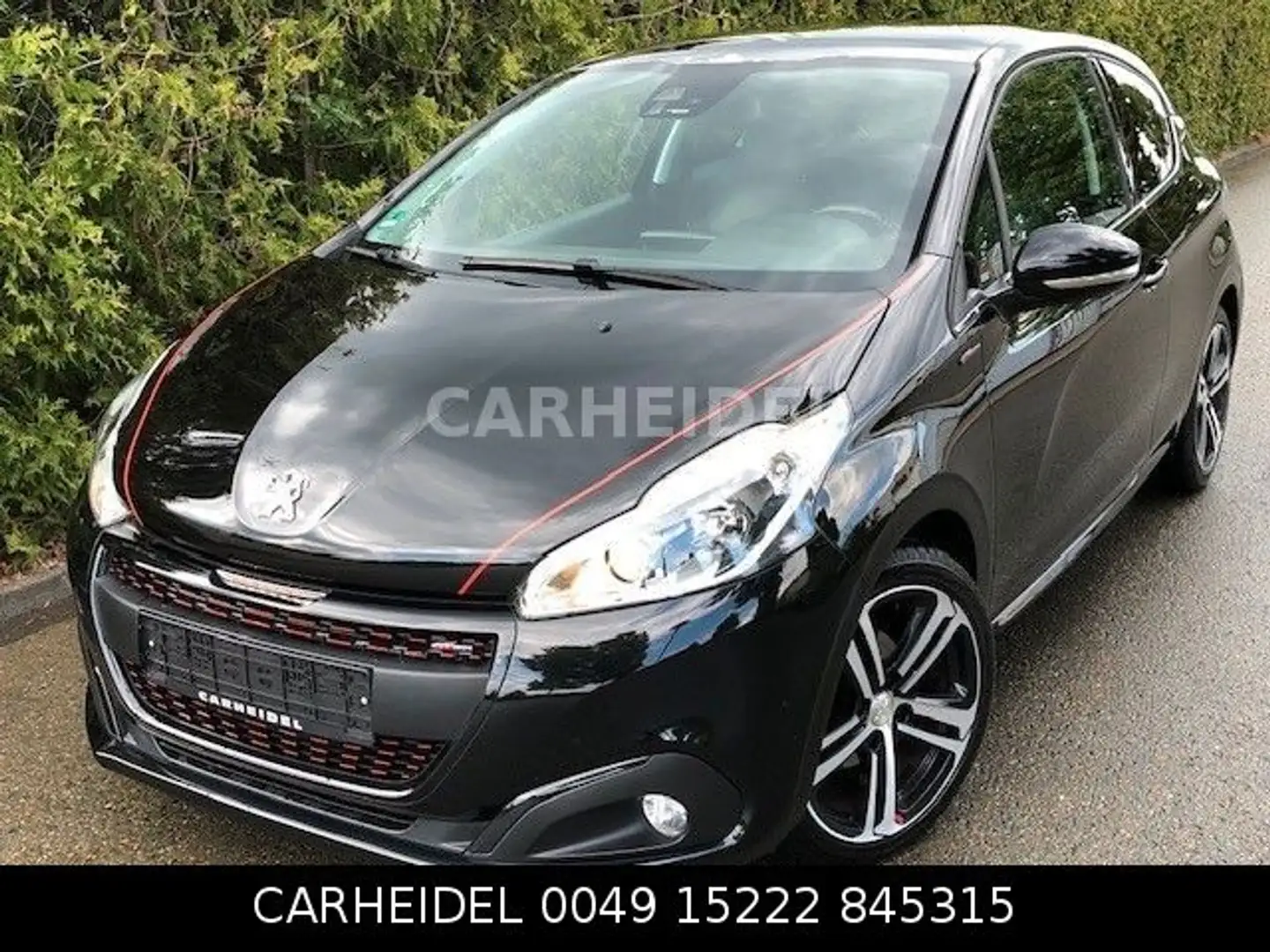 Peugeot 208 Allure GT LINE PANORAMA SHZ SOUND NAVI CAM Negro - 1