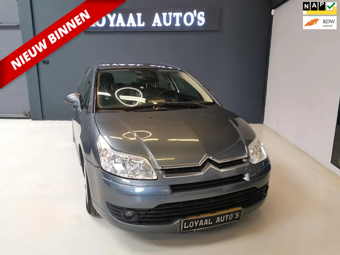 Citroen C4 1.6-16V Ligne Ambiance | AIRCO | CRUISE | ELEK.RAM Grigio - 1