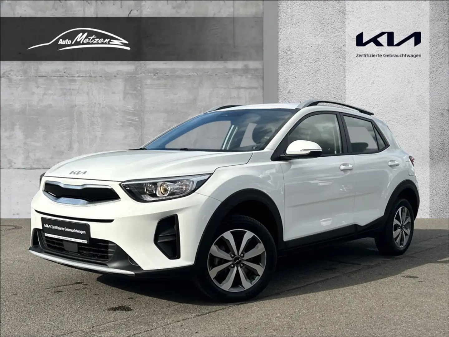 Kia Stonic 1.0 T-GDI Vision Navi Apple CarPlay Android Auto K Weiß - 1